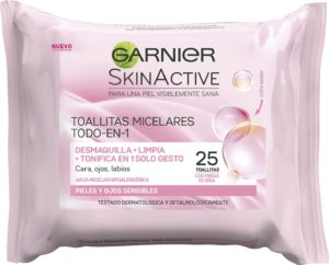 Garnier Skin Active wipes